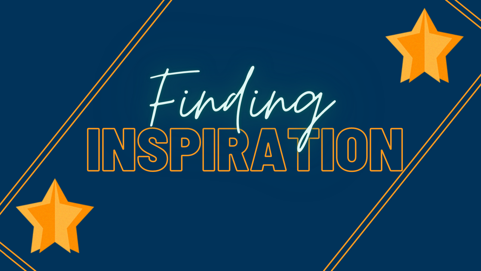 "Finding Inspiration"